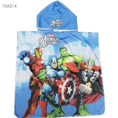 Cotton Bath towels for kids - Marvel Heroes